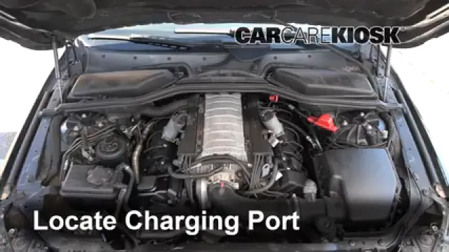 2005 BMW 545i 4.4L V8 Air Conditioner Recharge Freon